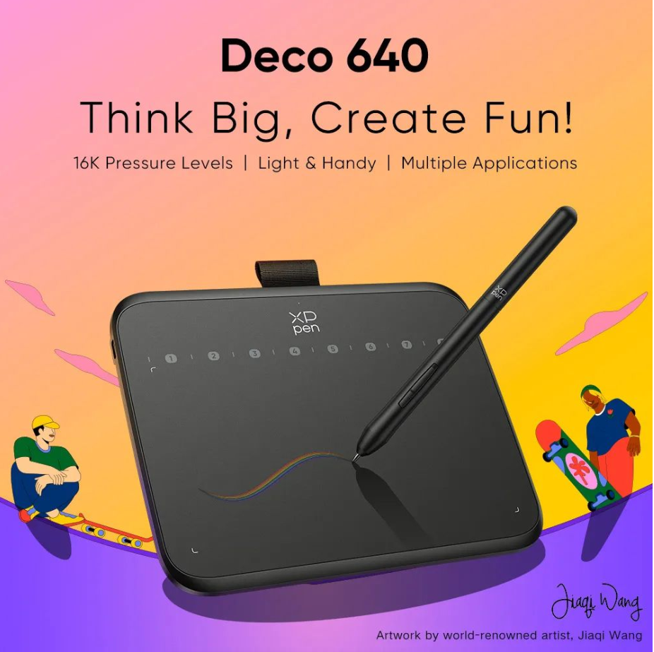 ArtFlow Pro 640 Drawing Tablet
